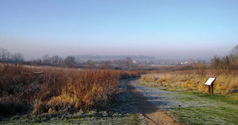 Winter morning at Larks Hill, Bracknell | SWR