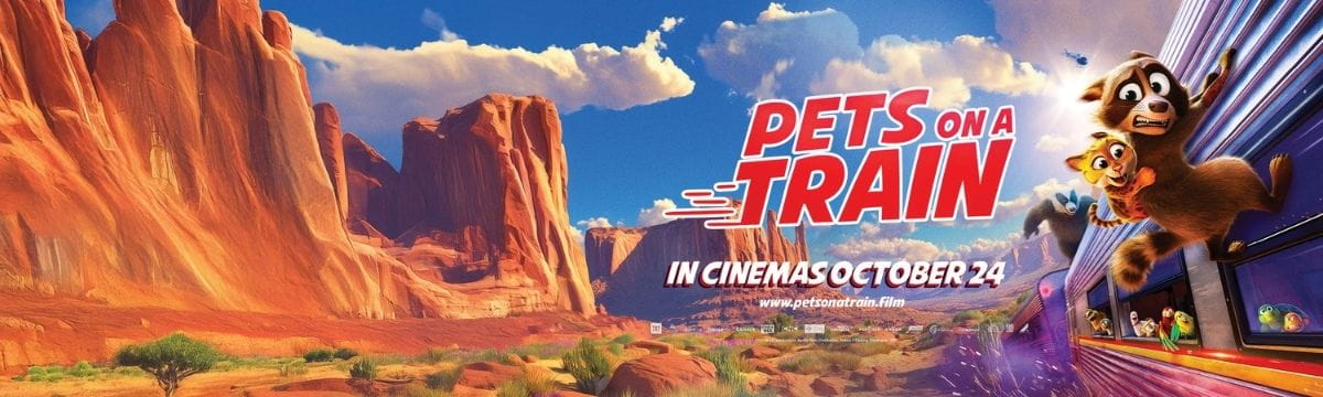 Pets on a train in cinemas 24 October 2025