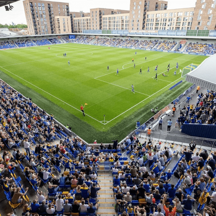 AFC Wimbledon football pitch