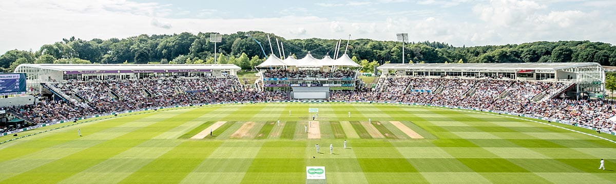 Cricket match at Ageas Bowl