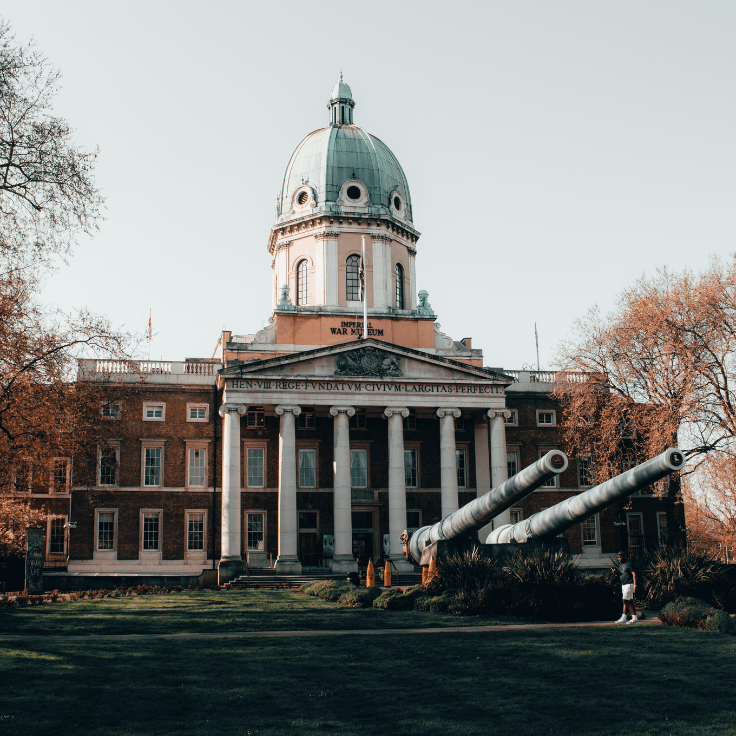 Outside view of Imperial War Museum