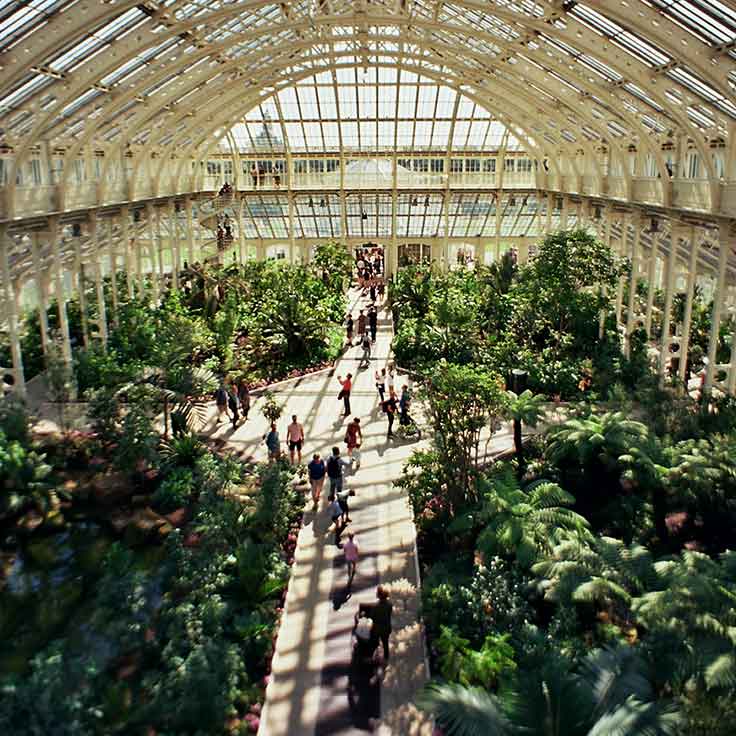 Temperate House in Kew Gardens