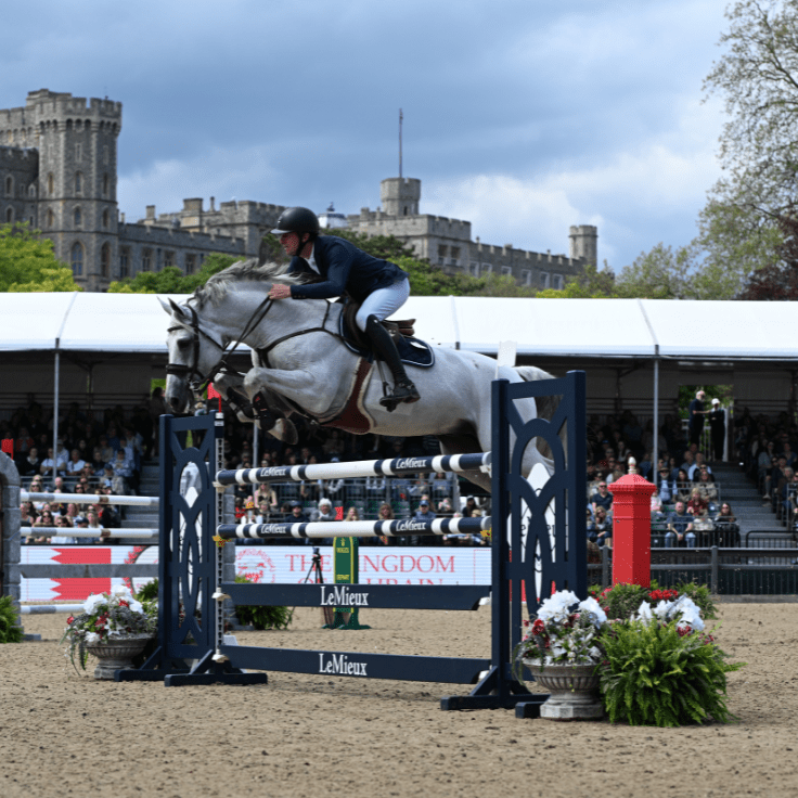 Windsor horse show and windsor castle
