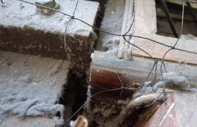 Details of existing perimeter frieze before work began at Richmond station - South Western Railway