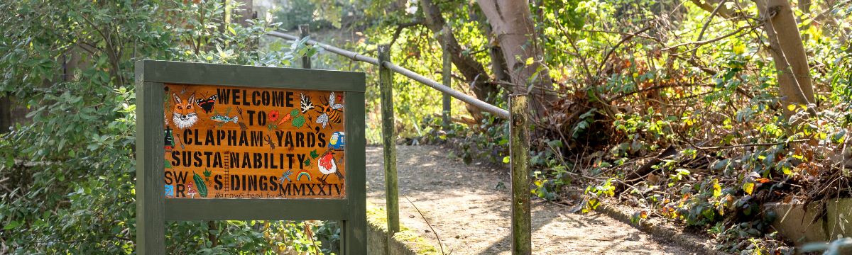 Clapham Junction Biodiversity Garden - South Western Railway