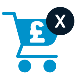 no minimum spend icon