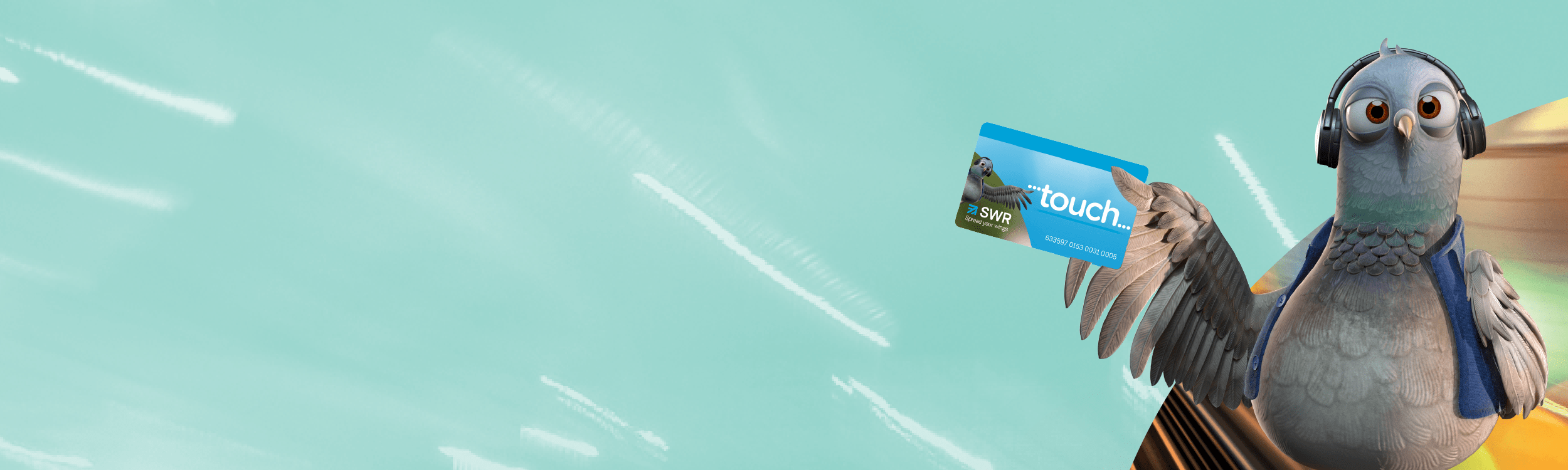 Tap2Go is an exclusive product for SWR Touch smartcard holders that allows you to travel around the SWR network without the need to pre-purchase a ticket online, or at the station.