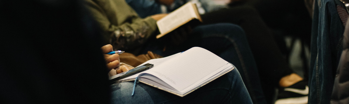 students at a lecture