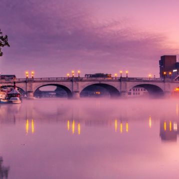 Kingston upon Thames bridge in South West London - great place for a 48 hour escape
