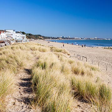Sandbanks beach
