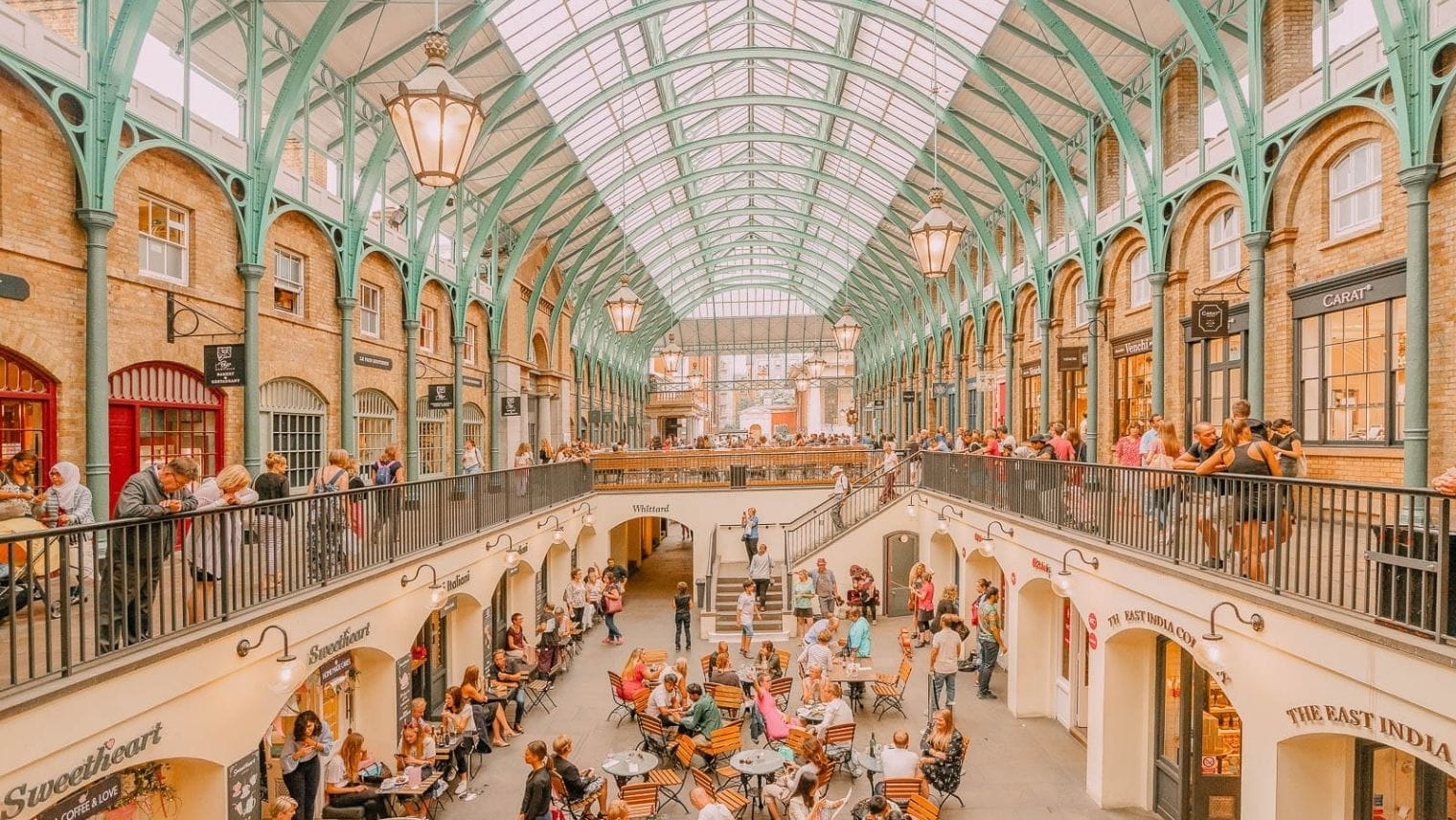 Interior of the Covent Garden Market