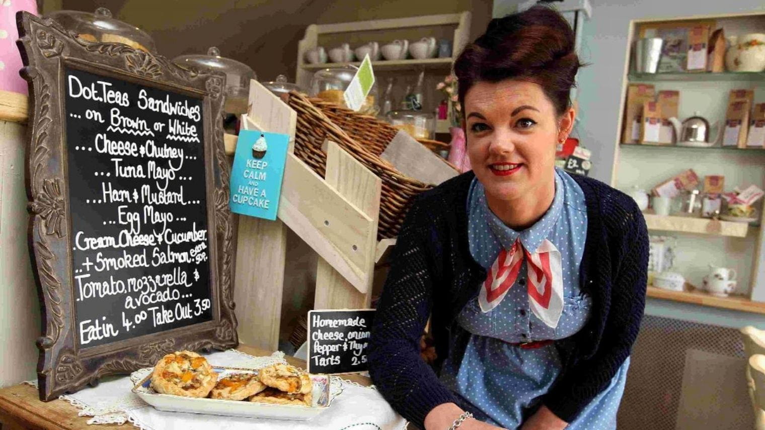 Claudine Harley, owner of Dot Teas