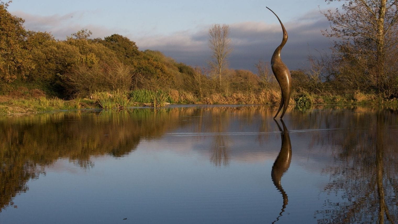 Sculptures on the Lake near Dorchester