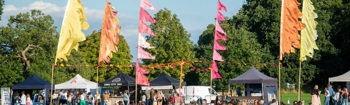 Surrey Gin Fest stalls 