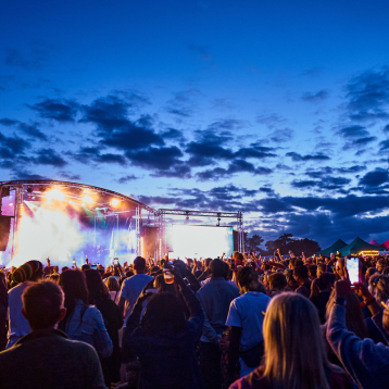 Bournemouth Reggae Weekender festival stage