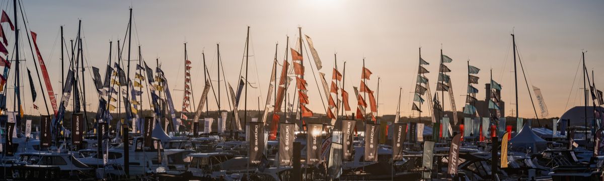 Boats at Southampton Boat Show