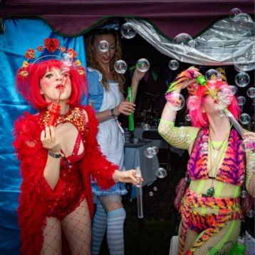 Mucky Weekender festival costumes