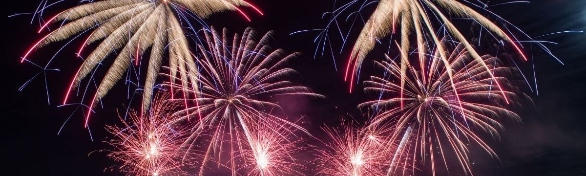 Fireworks events in the south west