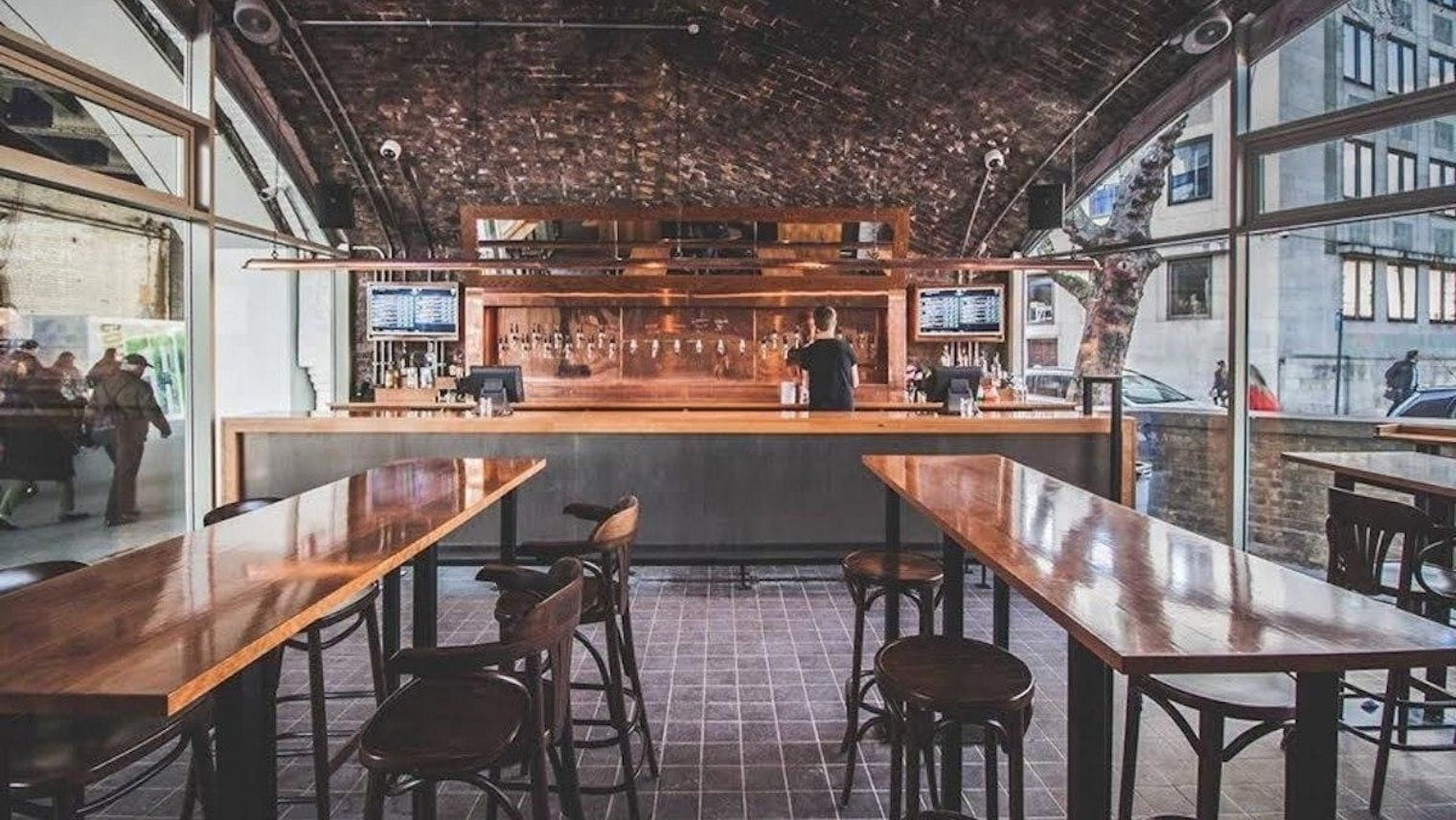 Interior of the Waterloo Tap