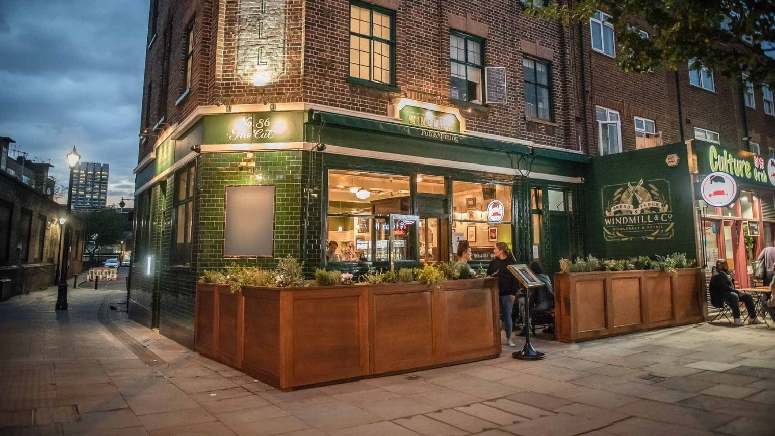 Exterior of the Windmill, Waterloo