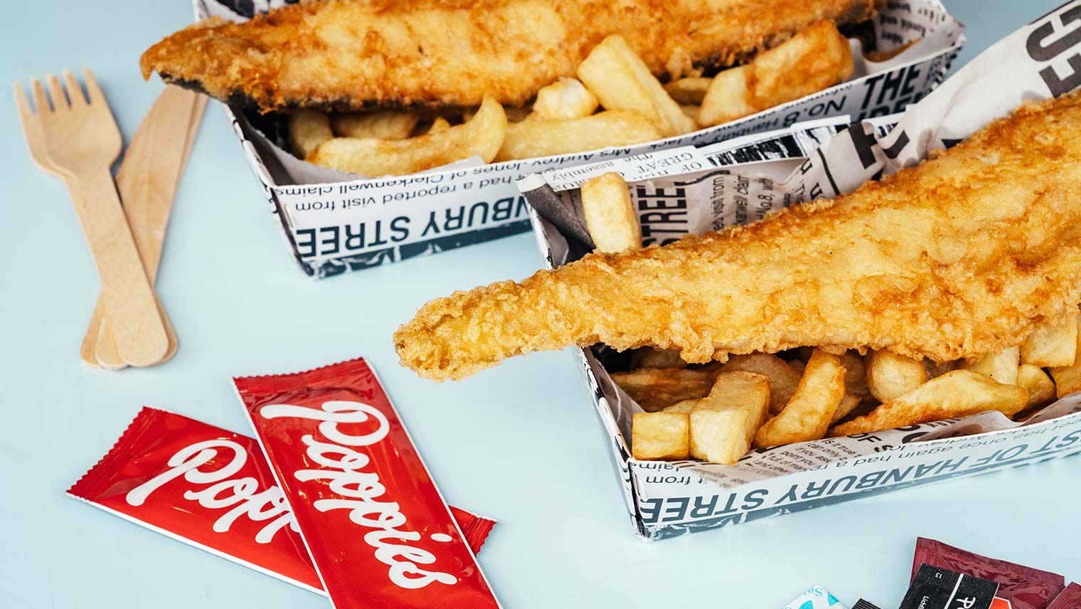 Poppies fish and chips