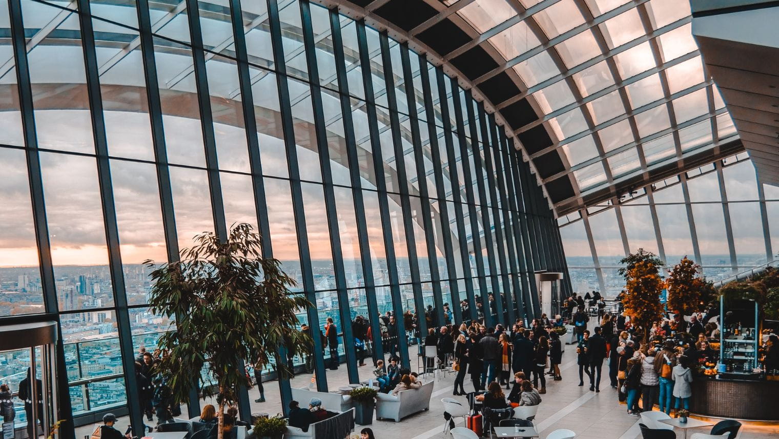 View from the Sky Garden London