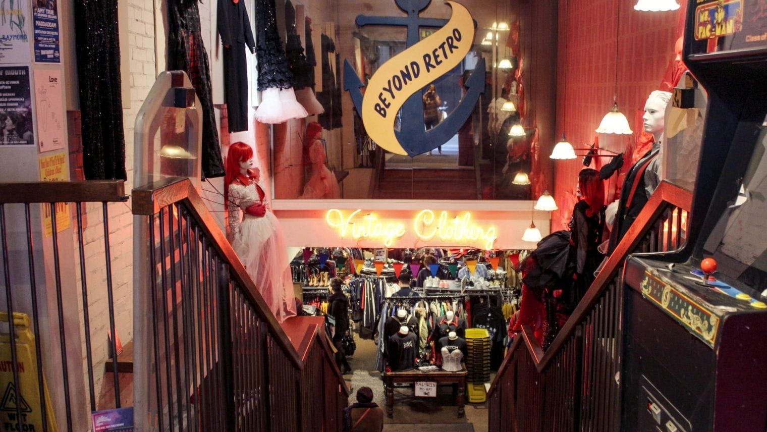 Interior of Beyond Retro