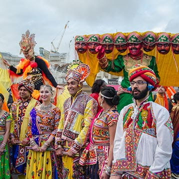 Diwali in the square