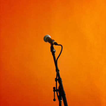 Image of a microphone