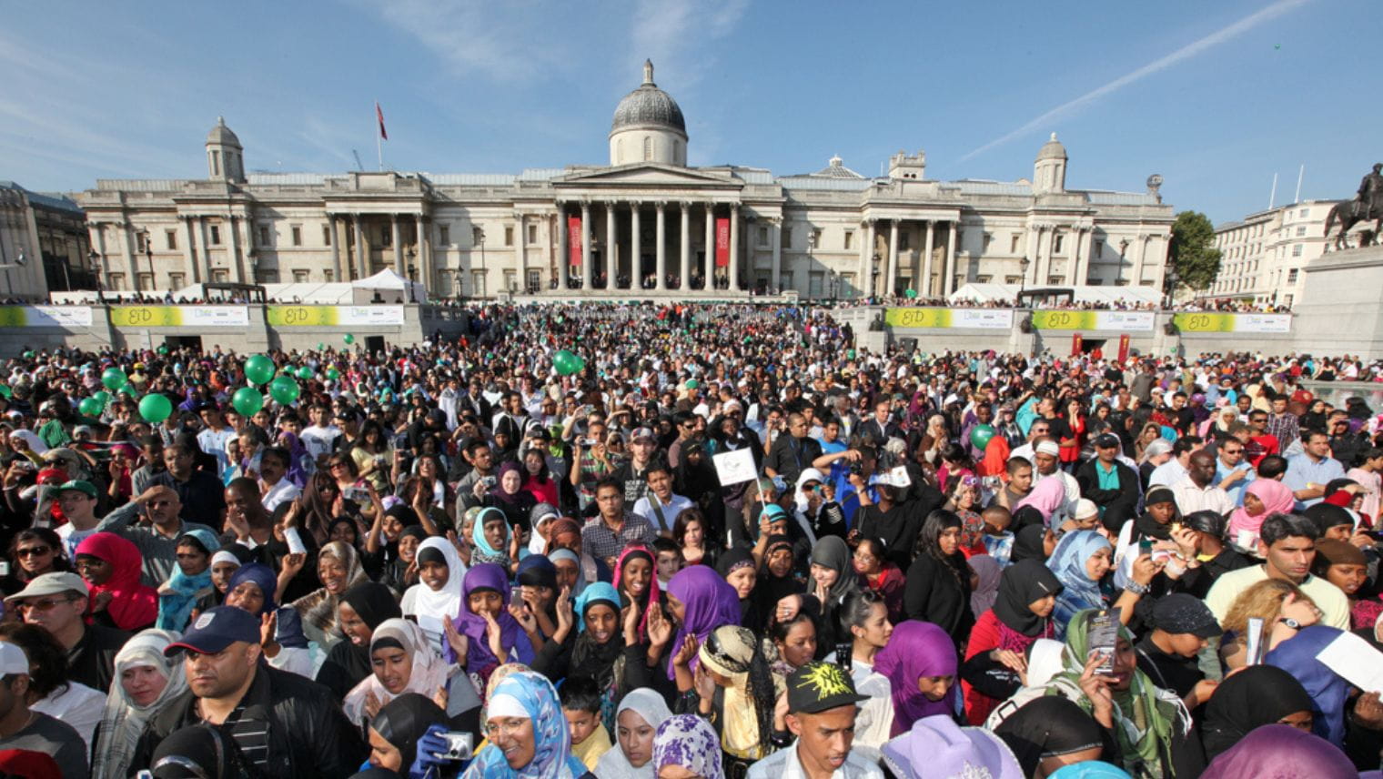 Eid in the square London