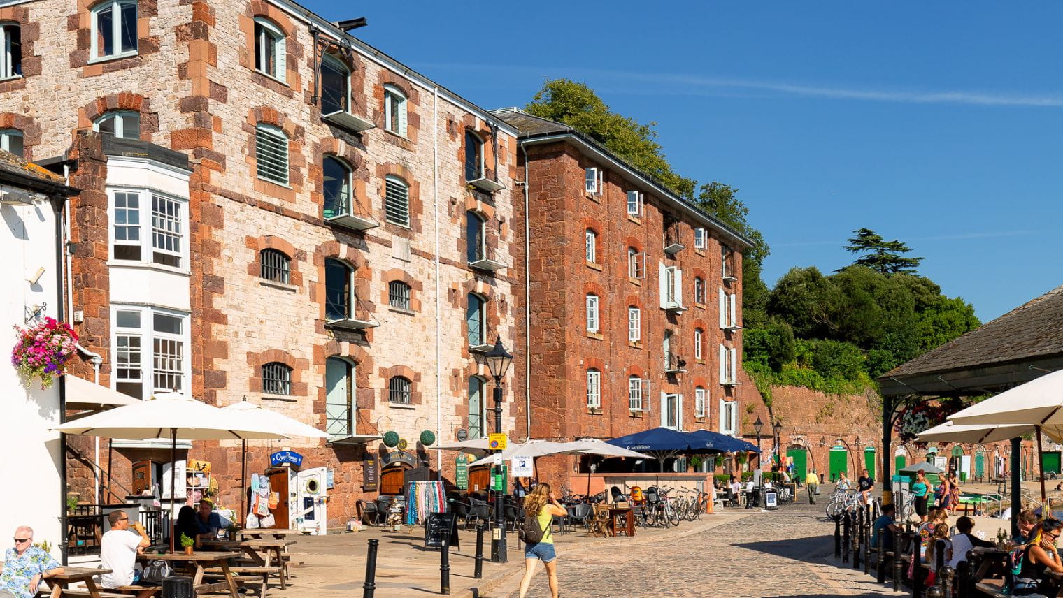 Exeter Quay in Devon