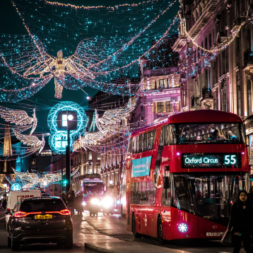 Oxford Street at Christmas