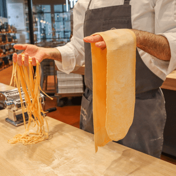 making pasta classes for dinner