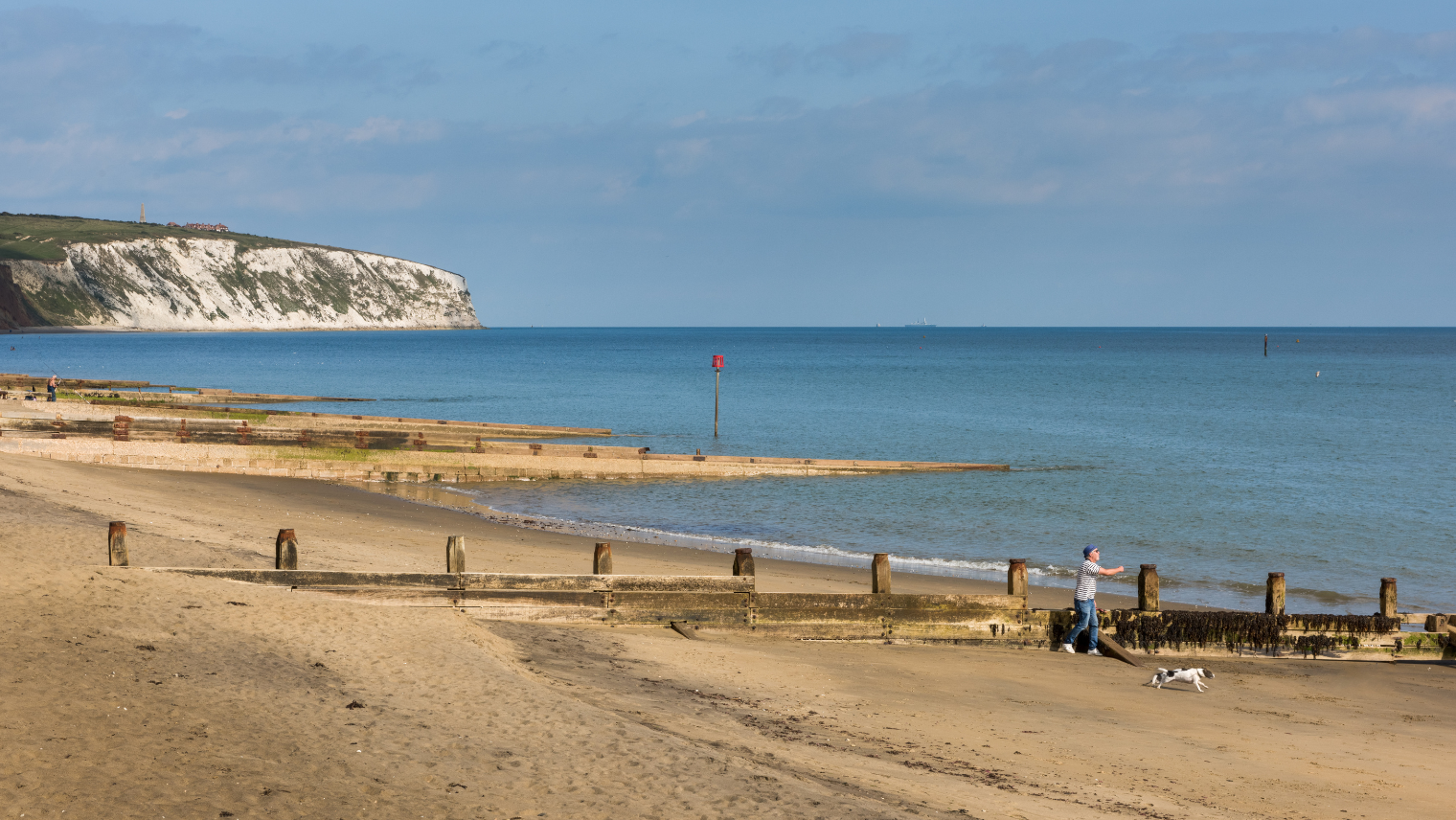 A beach in the Isle of White