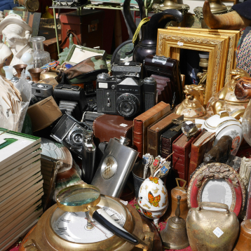 Flea market goods for sale