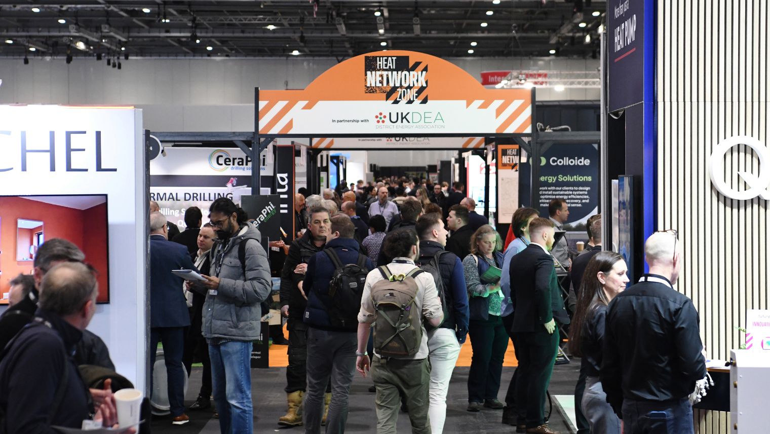 People at Futurebuild business expo