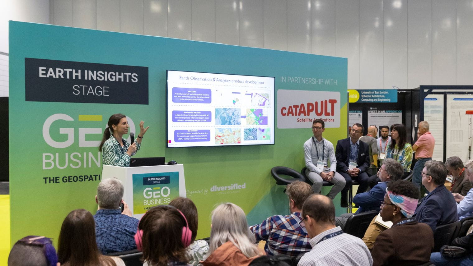 A workshop at Geo Business expo