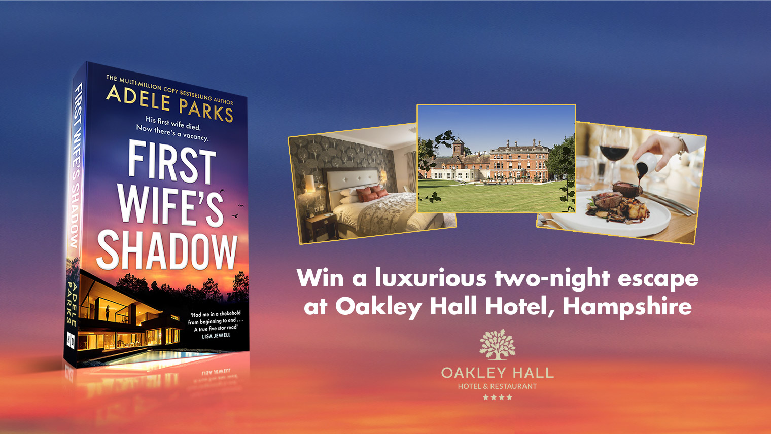 Adele Parks competition promo