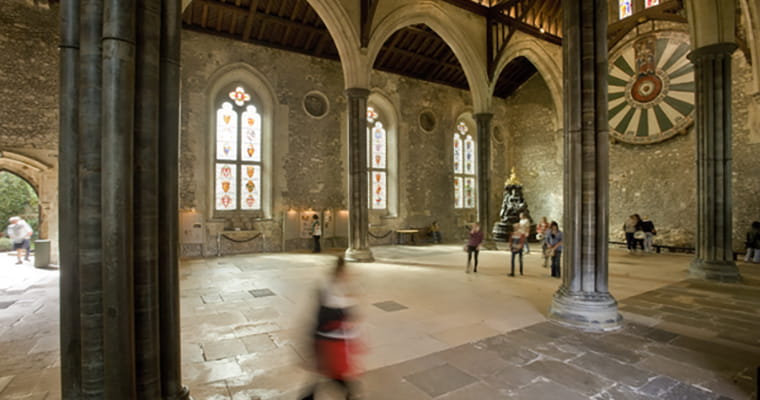 People shopping in a market in Lancaster