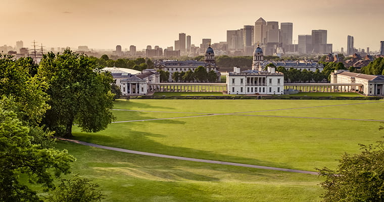 Greenwich Park in London