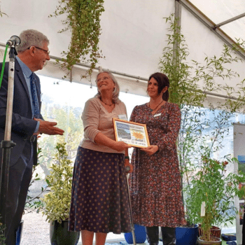 people presenting an award | South Western Railway