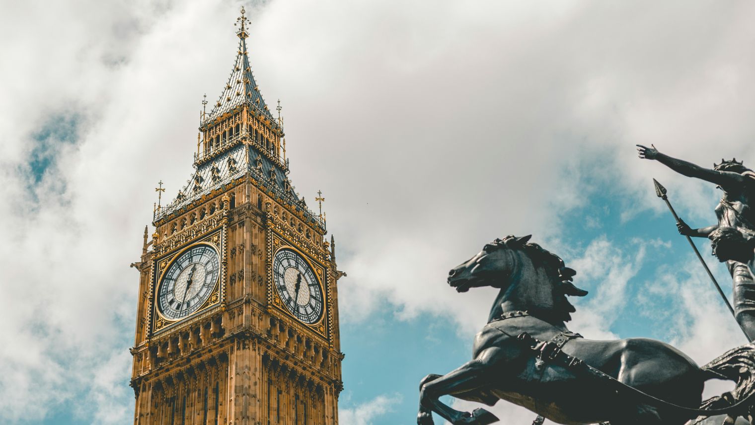 Looking up to Big Ben