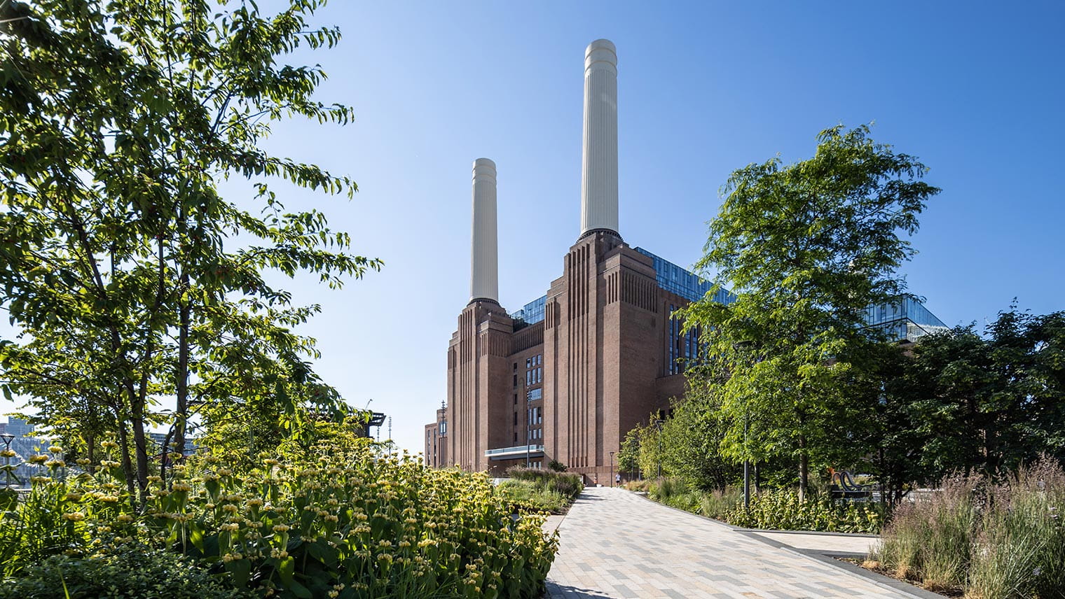 Battersea Power Station outside
