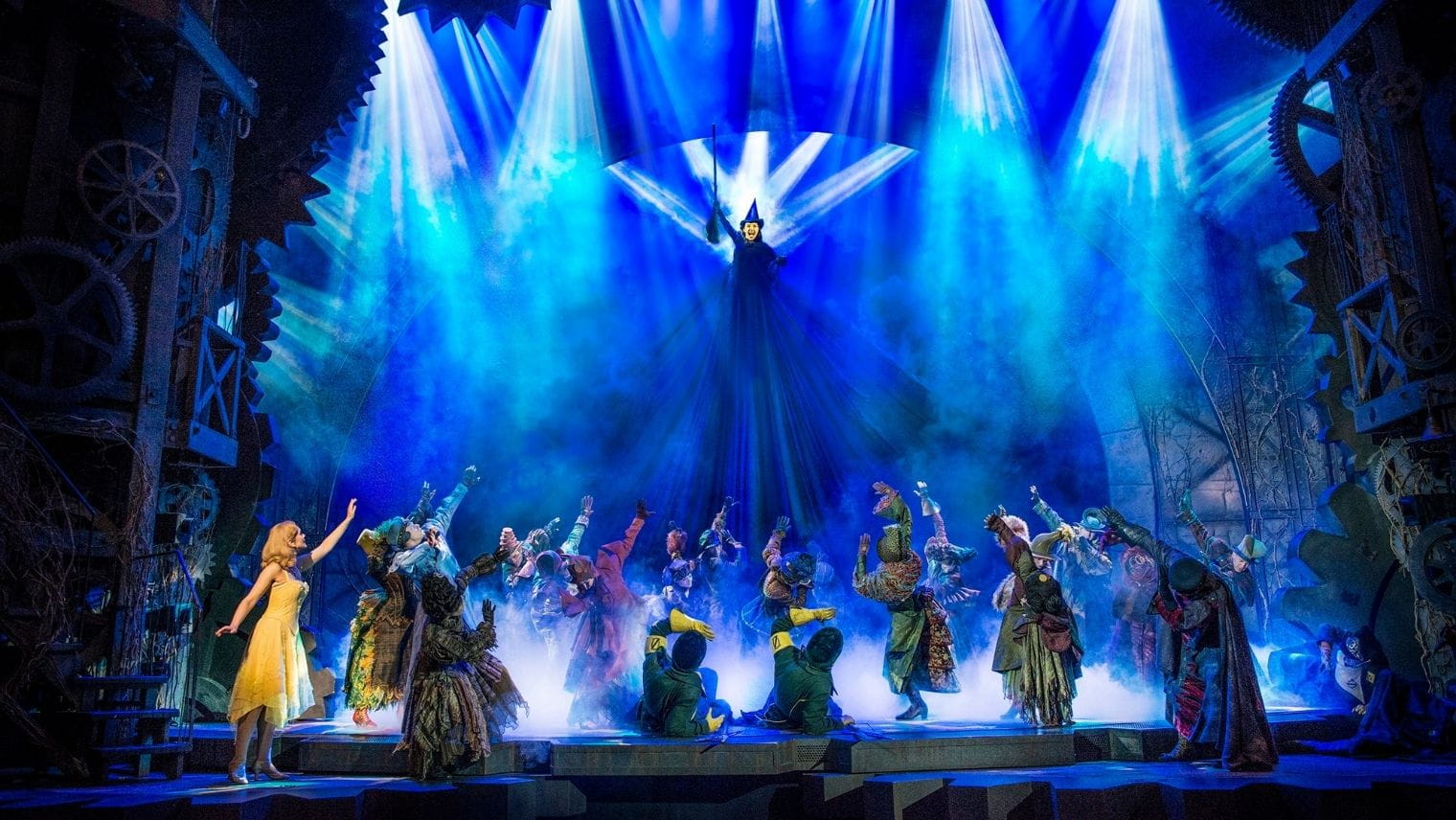 Wicked Production image (Defying Gravity scene)