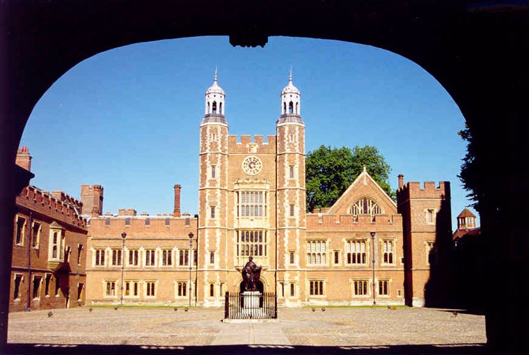 Eton College School Yard. Image courtesy Provost Fellows.