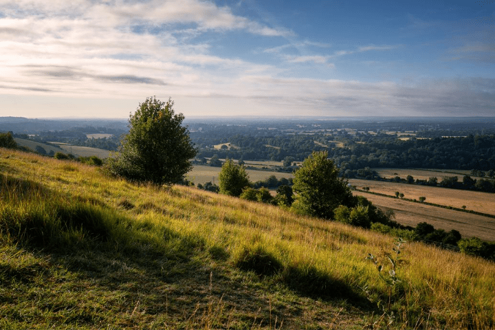 Views from the top of Box Hill