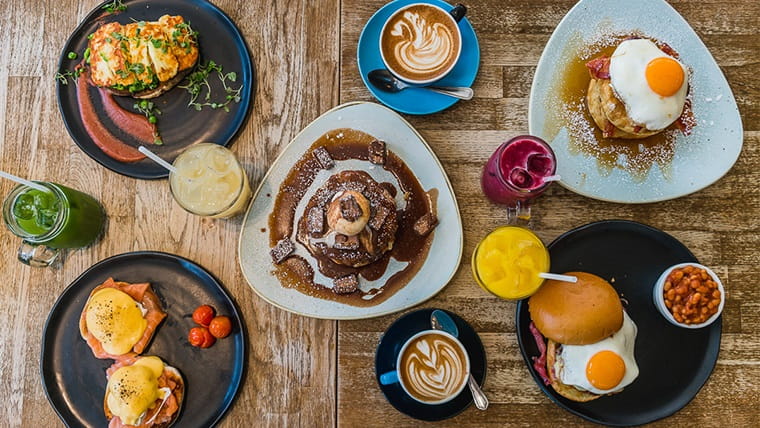 Body Image - food on plates