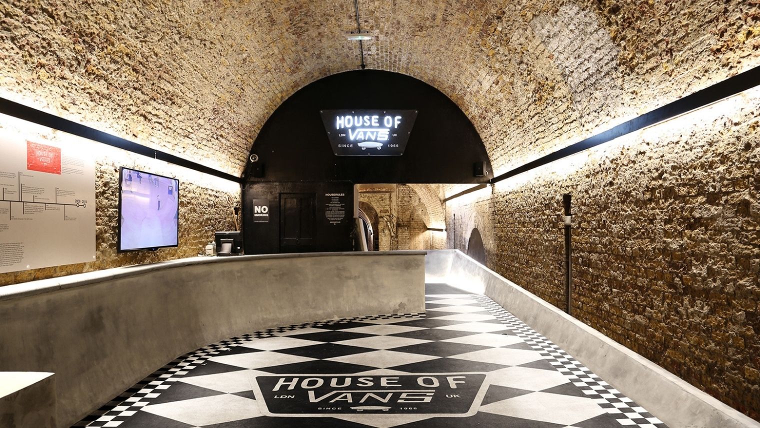 Entrance to the House of Vans