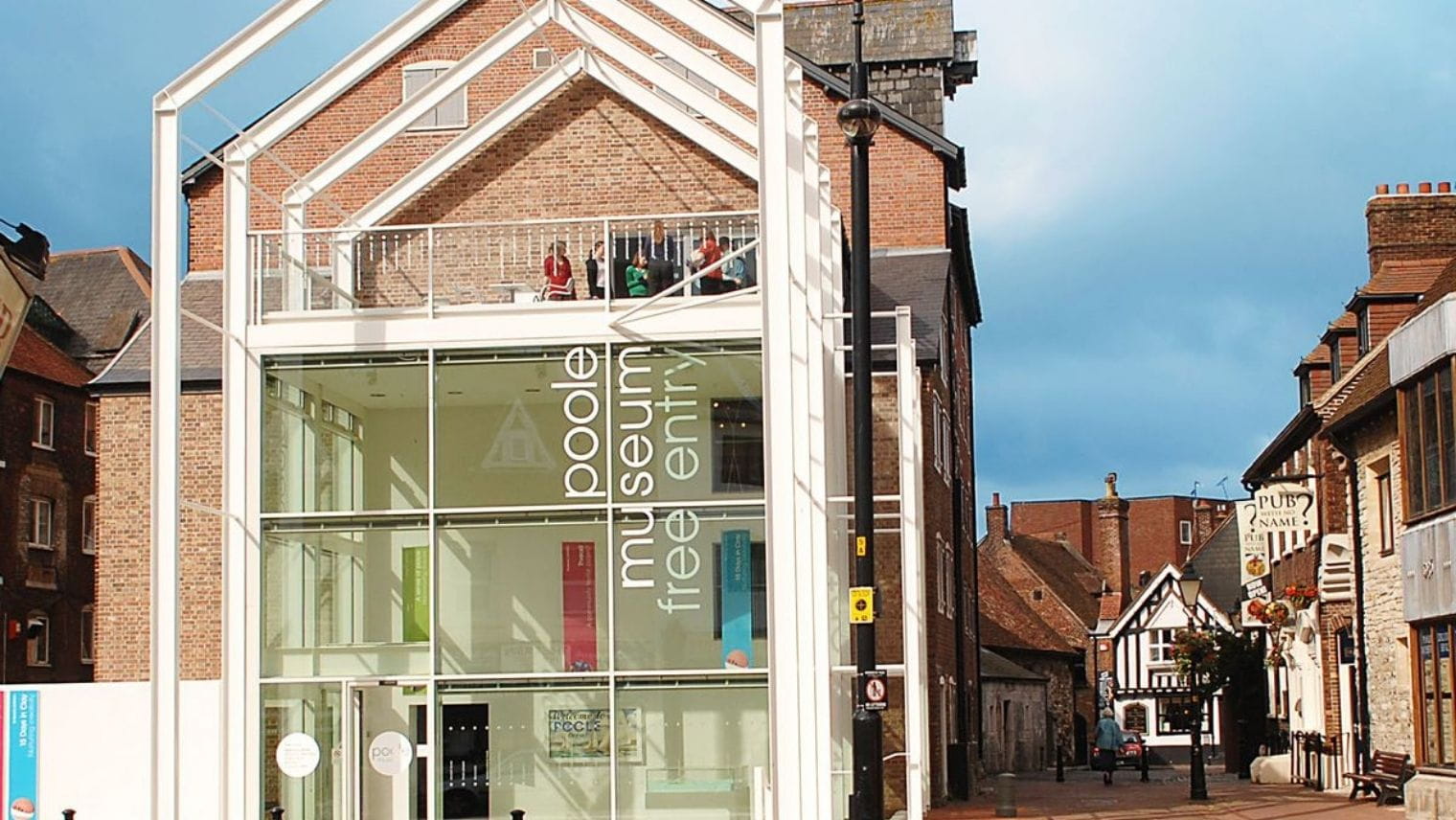 Poole Museum entrance