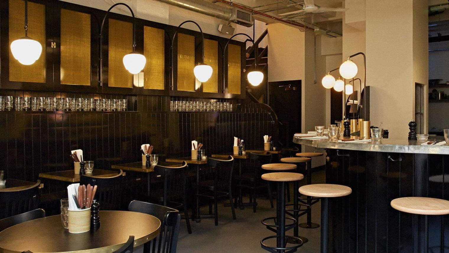 Interior of Padella's restaurant